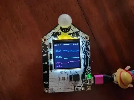 Adafruit Funhouse running ESPHome