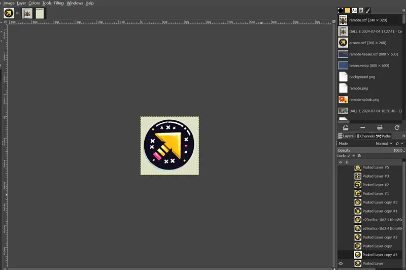 Adjusting the arrow images