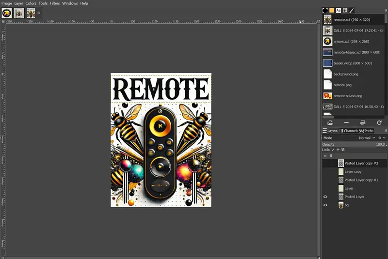 Adjusting the splash page